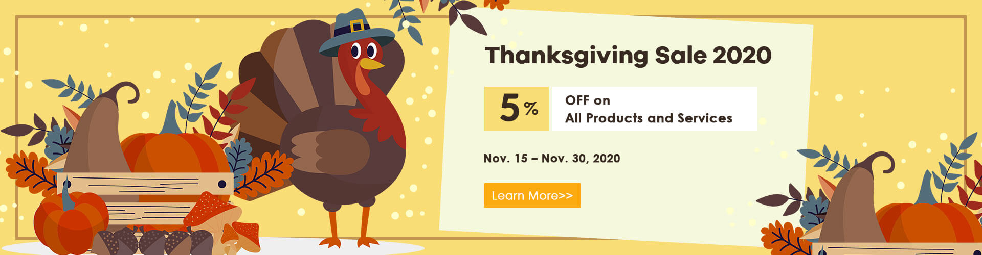 Thanksgiving Sale 2020